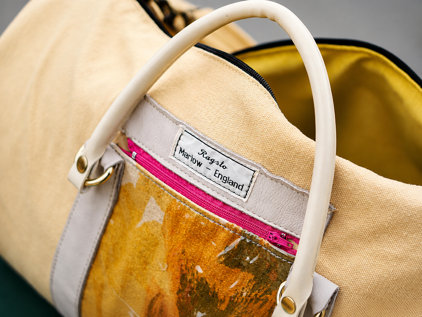 Upcycled Duffle Bags by Neil Wragg