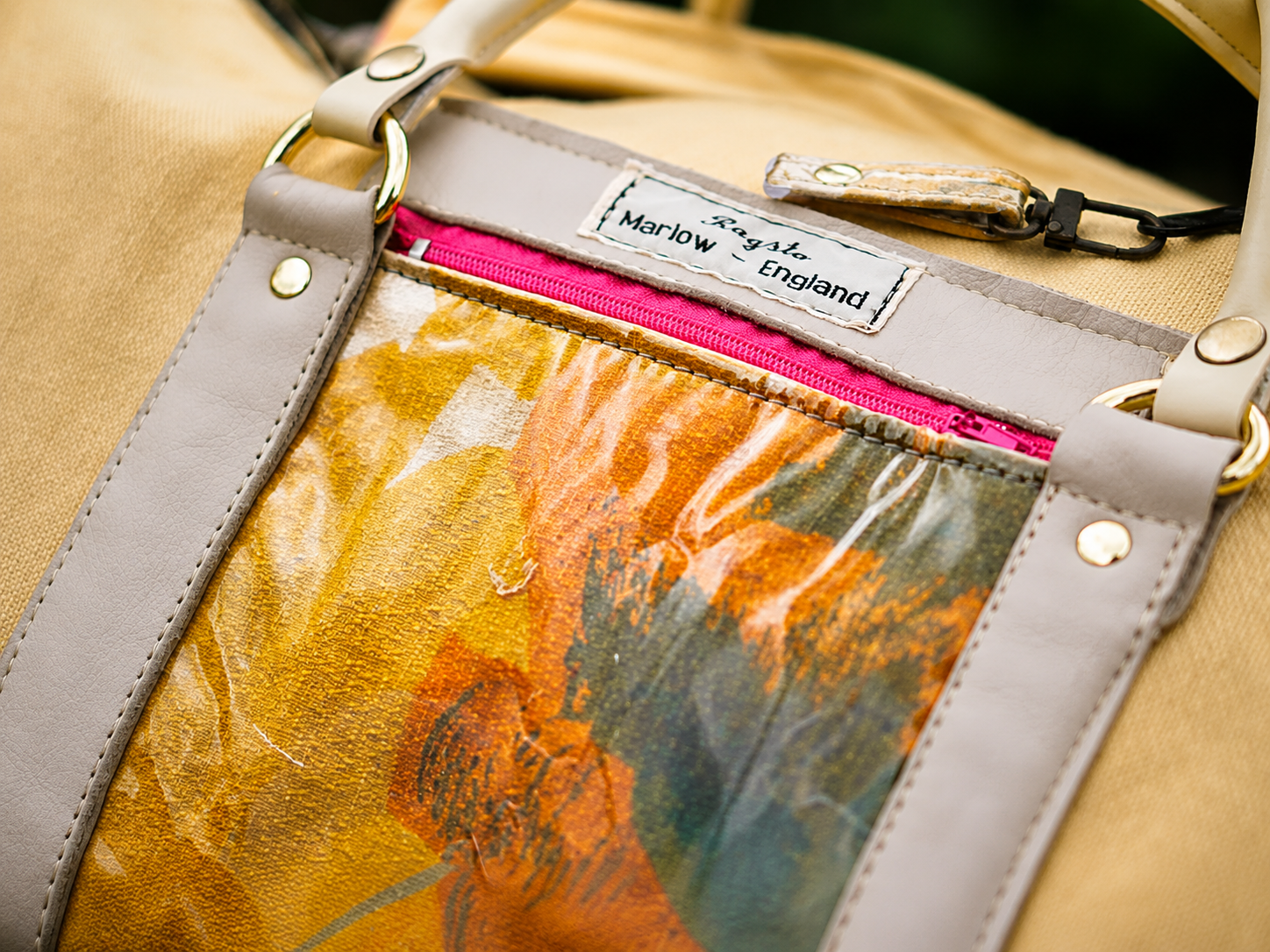 Upcycled Duffle Bags by Neil Wragg