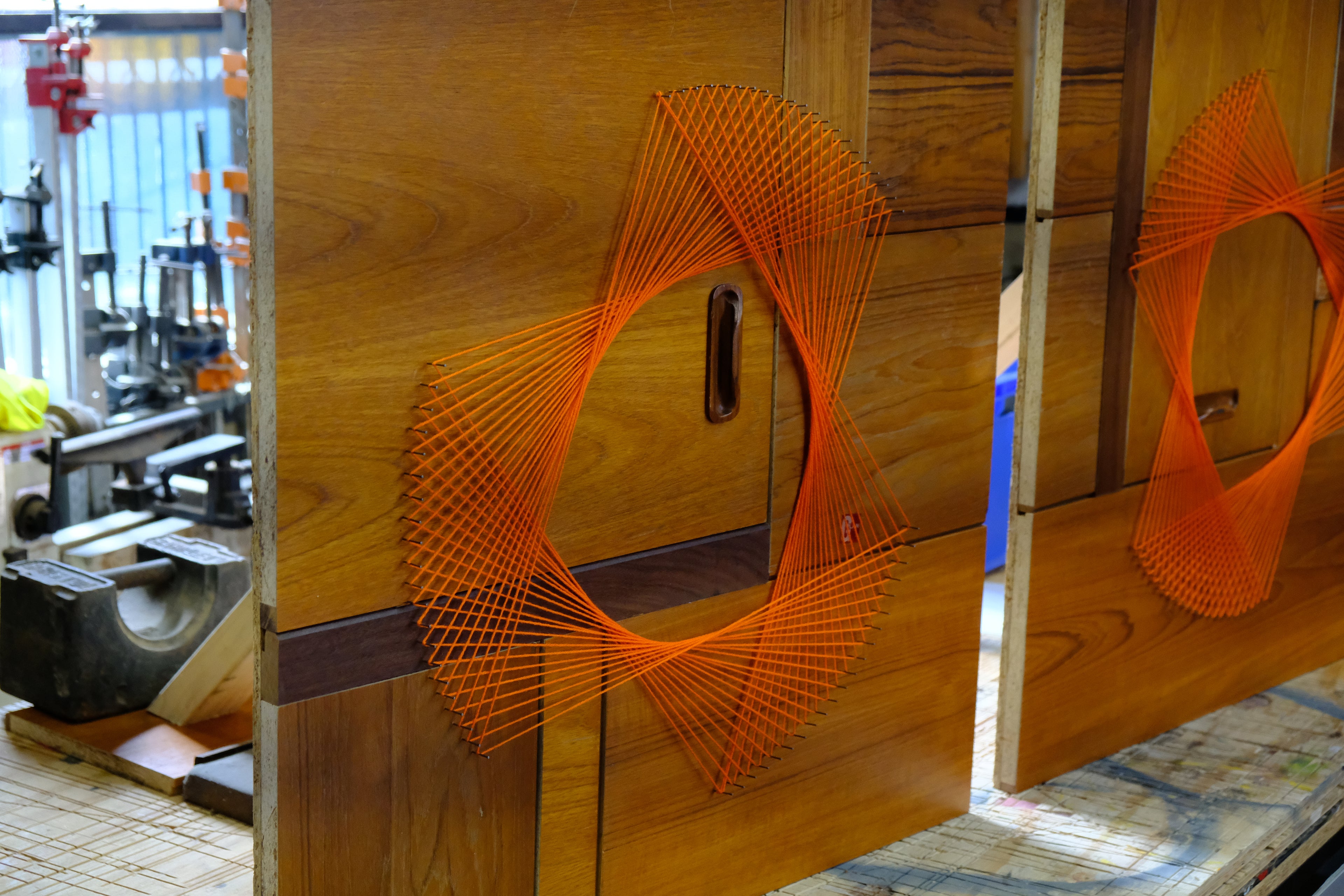 G Plan collectors sideboard sideboard & wall panels by Rupert Blanchard