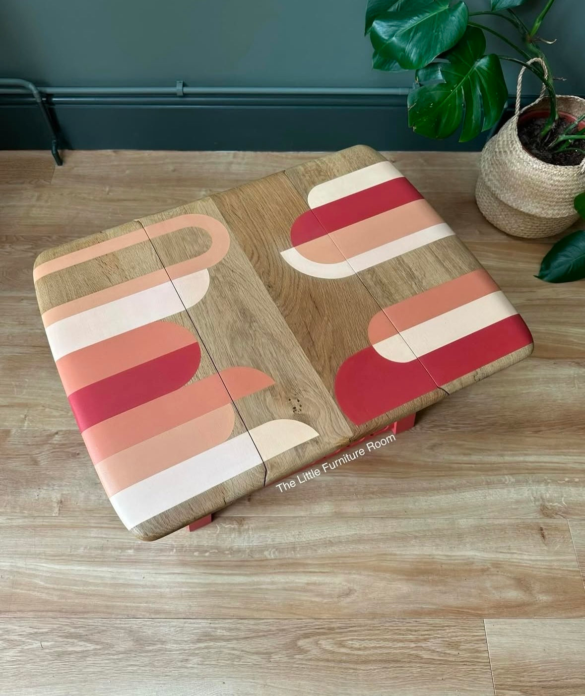 Oak Folding Table By The Little Furniture Room