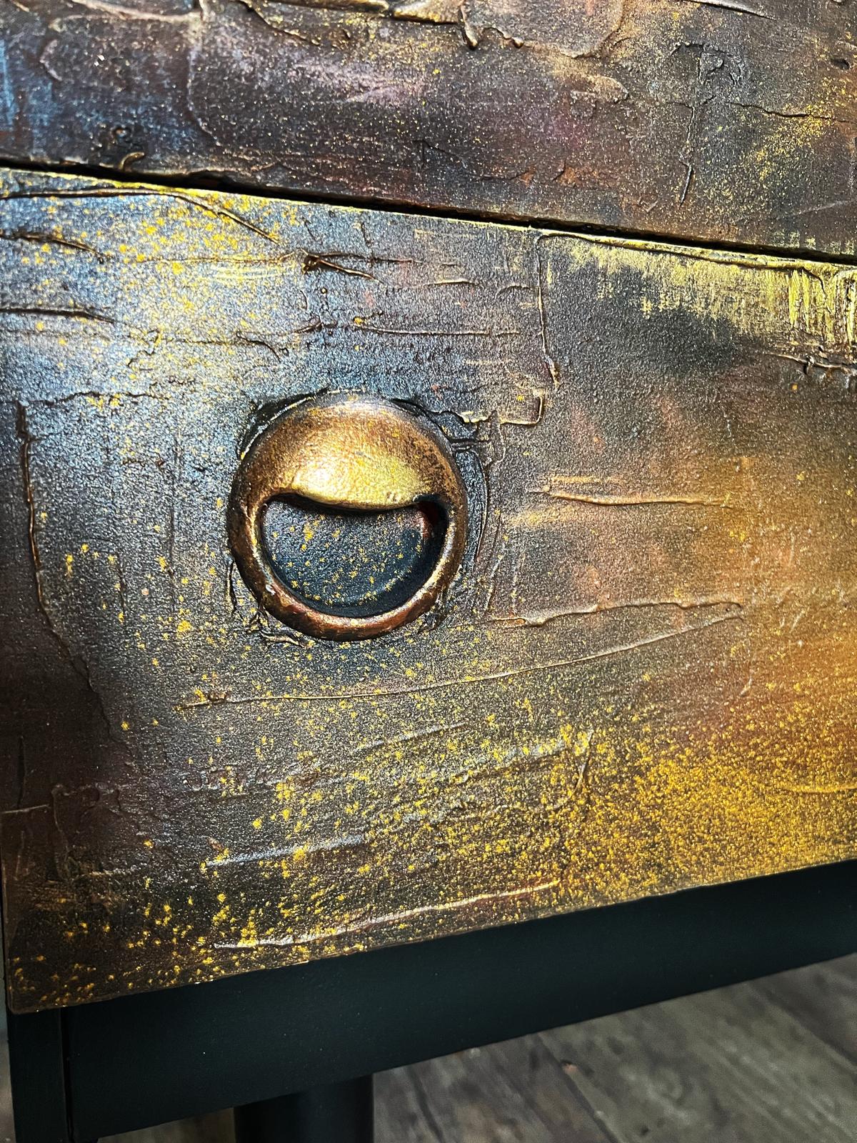 Lift top chest of drawers by Sarah Parmenter