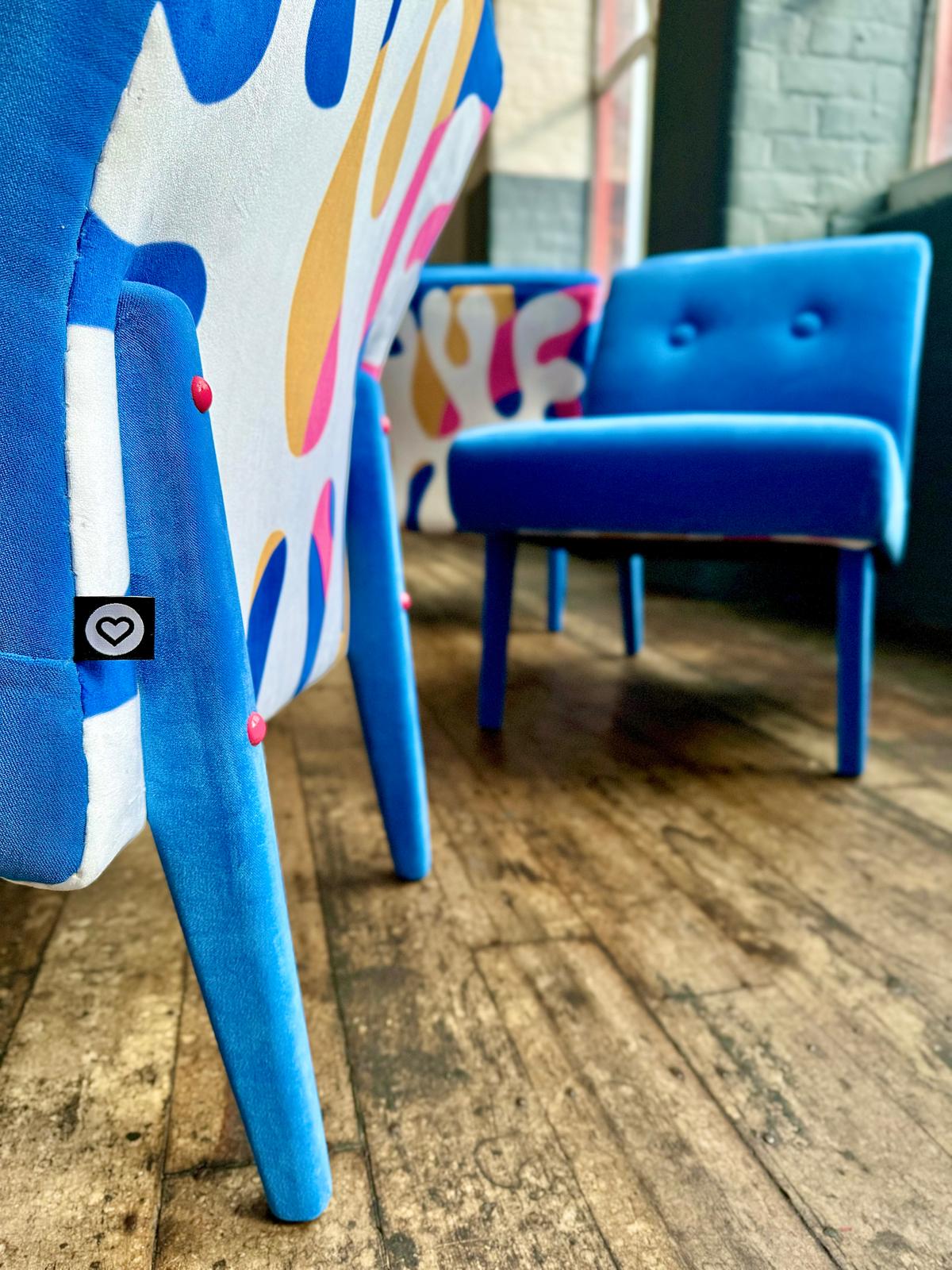 Cintique Cocktail chairs by Simion Hawtin-Smith