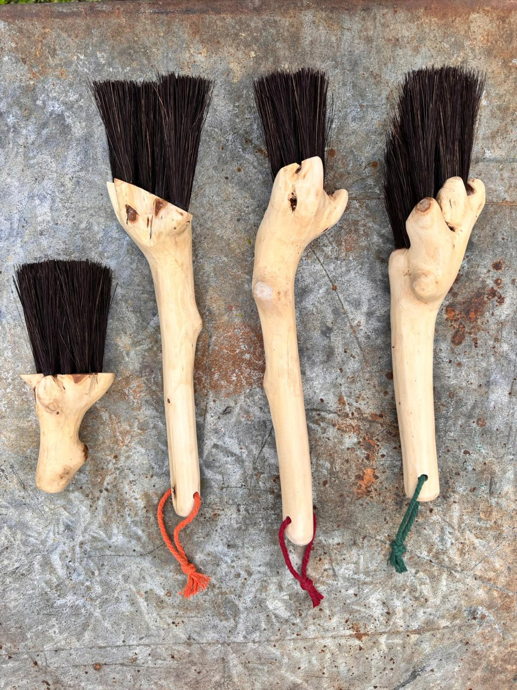 Handmade Hedgerow Brushes by Rosie Collins