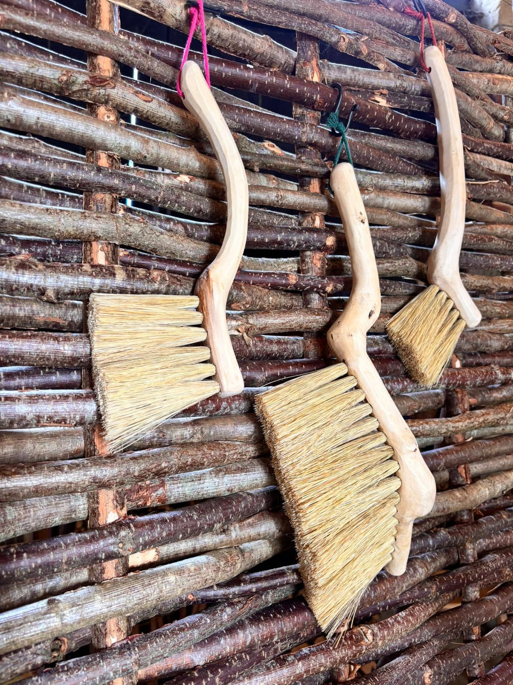 Handmade Hedgerow Brushes by Rosie Collins