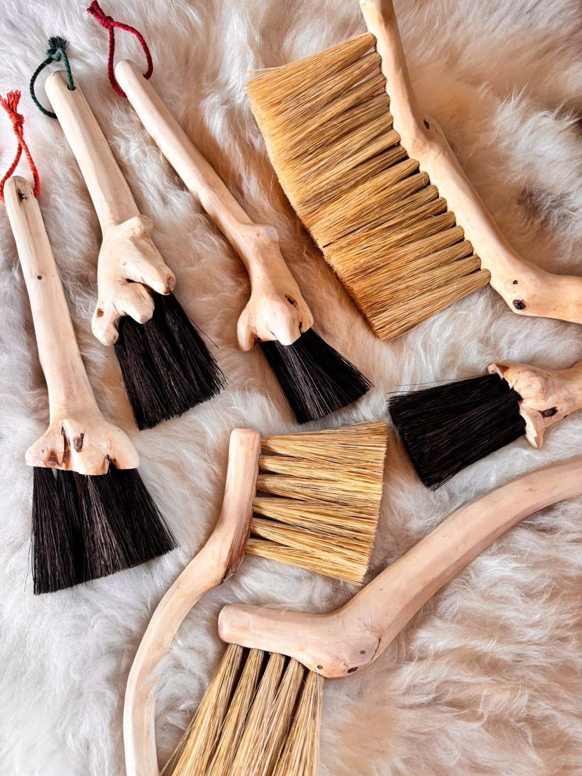 Handmade Hedgerow Brushes by Rosie Collins