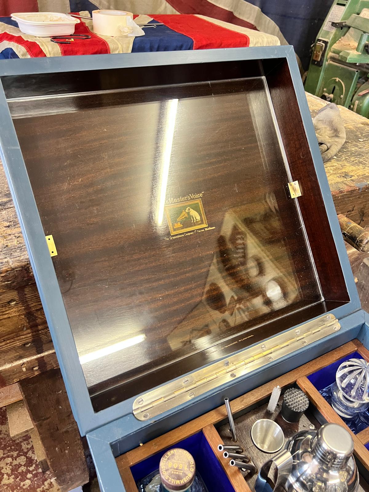 Gramophone Cocktail cabinet by Duncan McKean