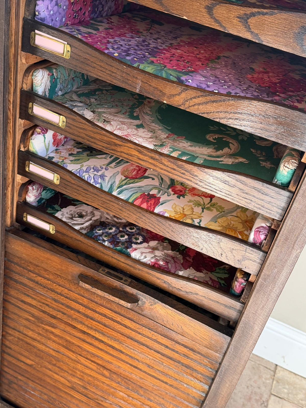Tambour fronted Cabinet by Sarah Moore