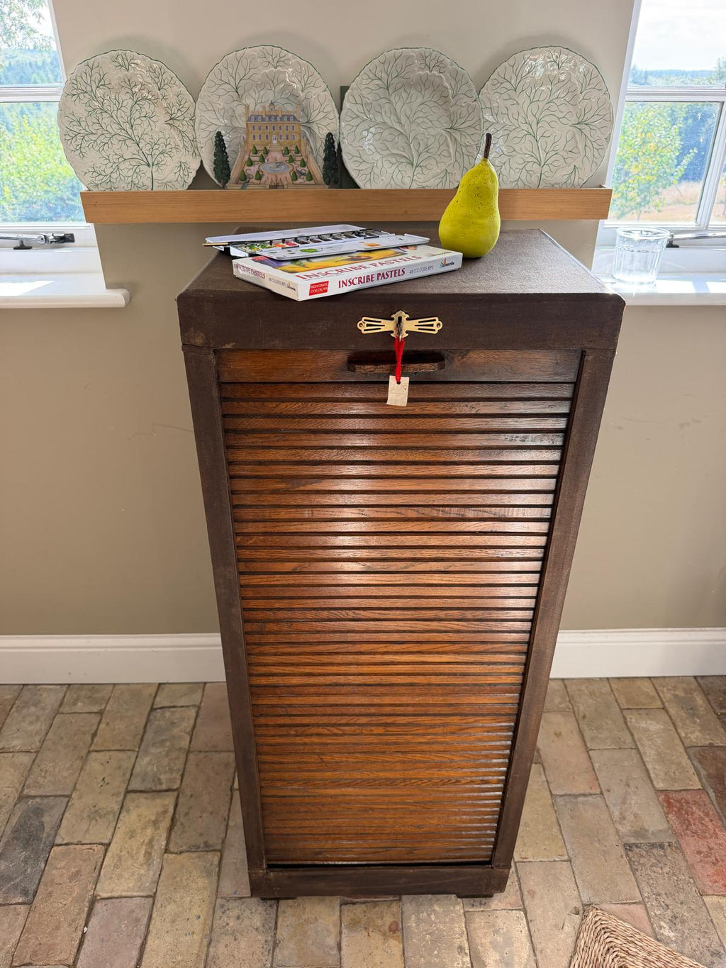 Tambour fronted Cabinet by Sarah Moore